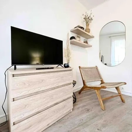 Le Diderot : 2 Prs, 10 Min Plages, Parking Apartamento *