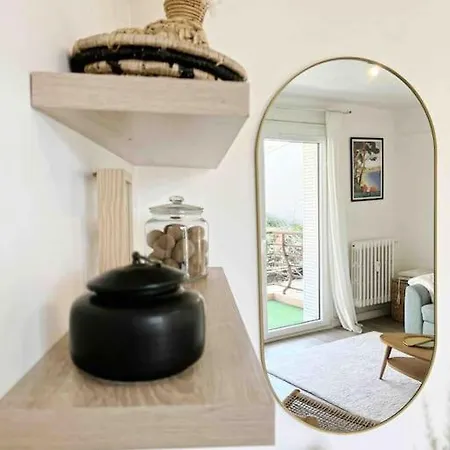 Le Diderot : 2 Prs, 10 Min Plages, Parking Apartamento *