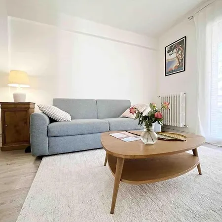 Le Diderot : 2 Prs, 10 Min Plages, Parking Apartamento